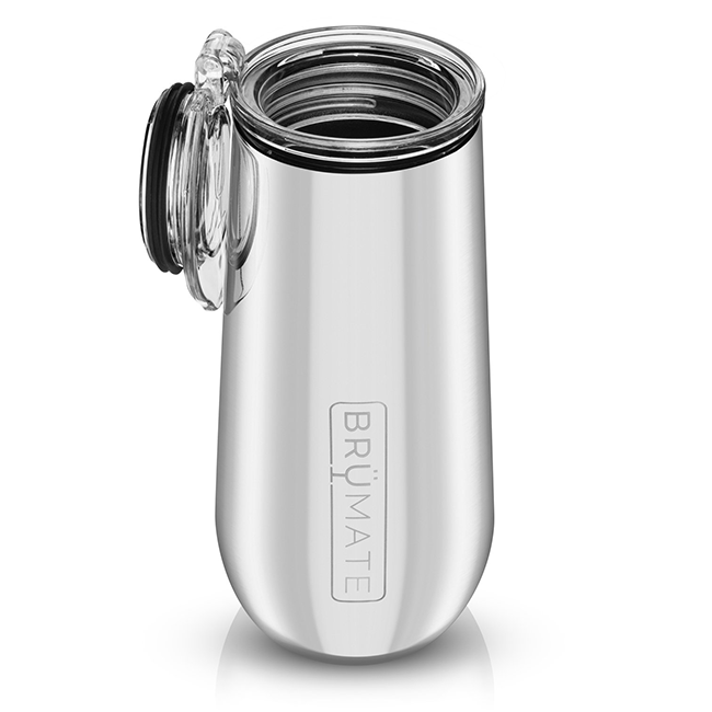 BrüMate 12oz Insulated Champagne Flute With Flip-Top