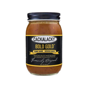 Cackalacky Bold Gold Mustard Sauce 16 oz.