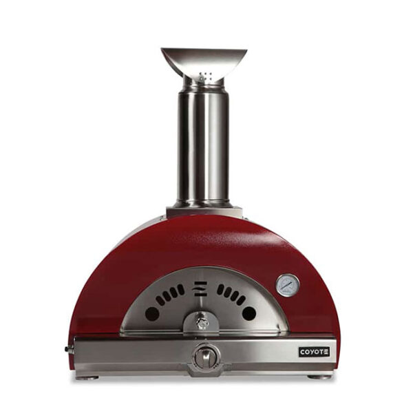 Coyote Outdoor Living 30 Inch Multi Fuel Pizza Oven Red