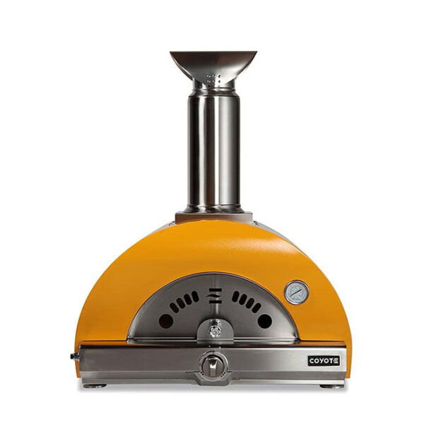 Coyote Outdoor Living 30 Inch Multi Fuel Pizza Oven Yellow