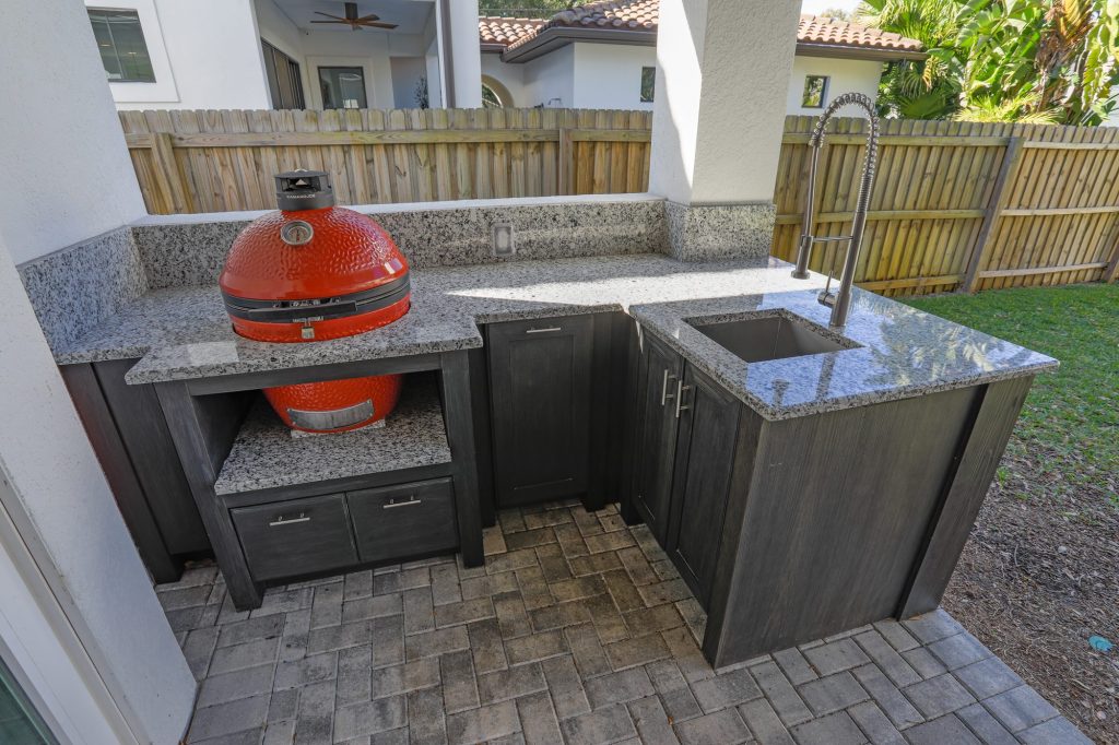 Custom Kamado Joe Outdoor Kitchen in Tampa, Florida | Just Grillin Outdoor Living