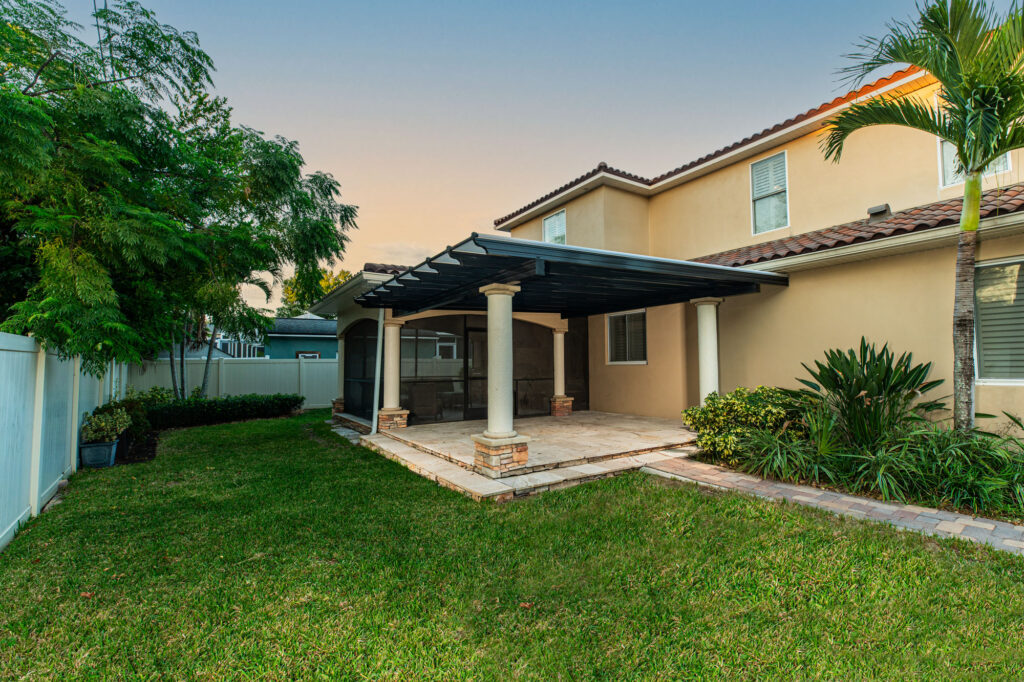 Custom Pergola Design Project Contractor Tampa Florida WEB