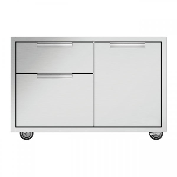 DCS 36-Inch Grill CAD Cart With Access Drawers For Series 7 or Series 9 Grills (Shelves Not Included)