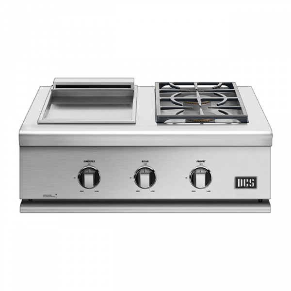 DCS Grills Series 7 30-Inch Double Side Burner & Griddle Combo