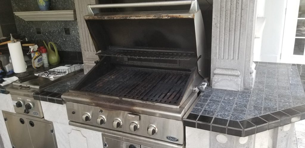 outdoor kitchen replacement