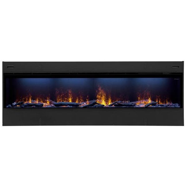 Dimplex Optimyst 86 Inch Linear Electric Fireplace Driftwood Media
