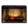 Dimplex Revillusion 36 Inch Herringbone Built In Portrait Firebox With Glass Pane