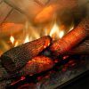 Dimplex Revillusion Built In Electric Fireplace Insert Logs GLowing