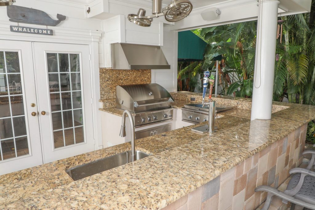 outdoor kitchen replacement appliances