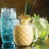 Hawaii 19 oz. Handled Jar Pineapple