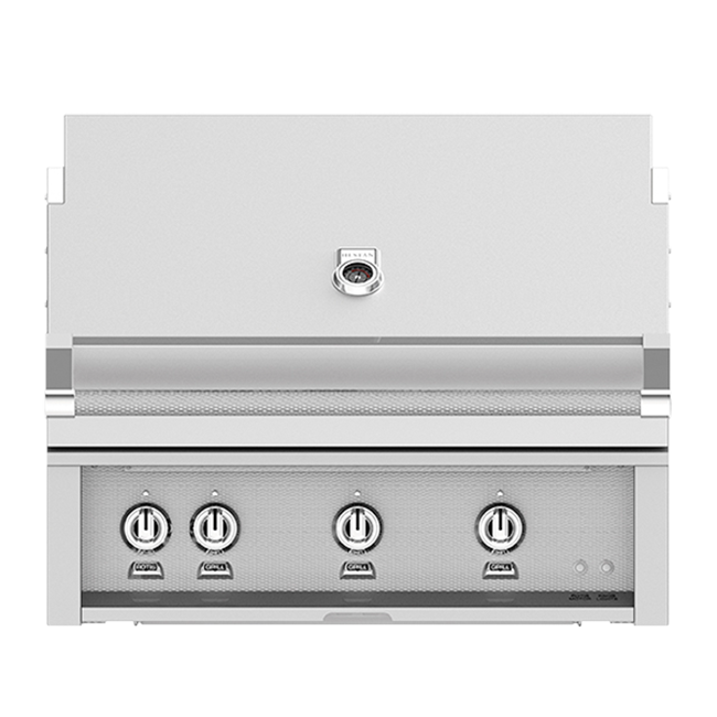Hestan Outdoor 36 Inch Gas Grill with Rotisserie