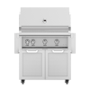 Hestan Outdoor 36 Inch Gas Grill with Rotisserie