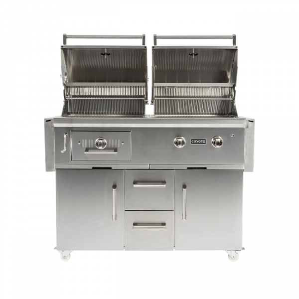 Coyote Outdoor Living 50-Inch 2 Burner Hybrid Grill