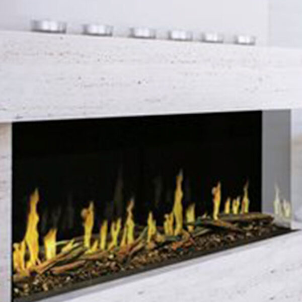 Modern Flames Orion Multi Sided Electric Fireplace Traditional Flame