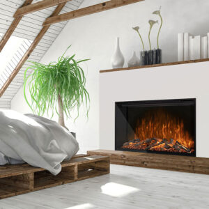 Modern Flames Redstone Series Built In or Insert Electric Fireplace Styled 2