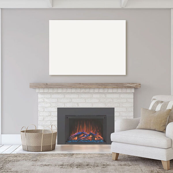 Modern Flames Redstone Series Built In or Insert Electric Fireplace Styled 3