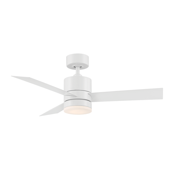 Modern Forms AXIS 44 Inch Outdoor Fan Matte White 1