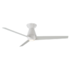Modern Forms Slim Flush Mount 52 Inch Outdoor Fan Matte White
