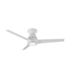 Modern Forms Tip Top Flush Mount 44 Inch Outdoor Fan Matte White