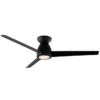 Modern Forms Tip Top Flush Mount 52 Inch Outdoor Fan Matte Black