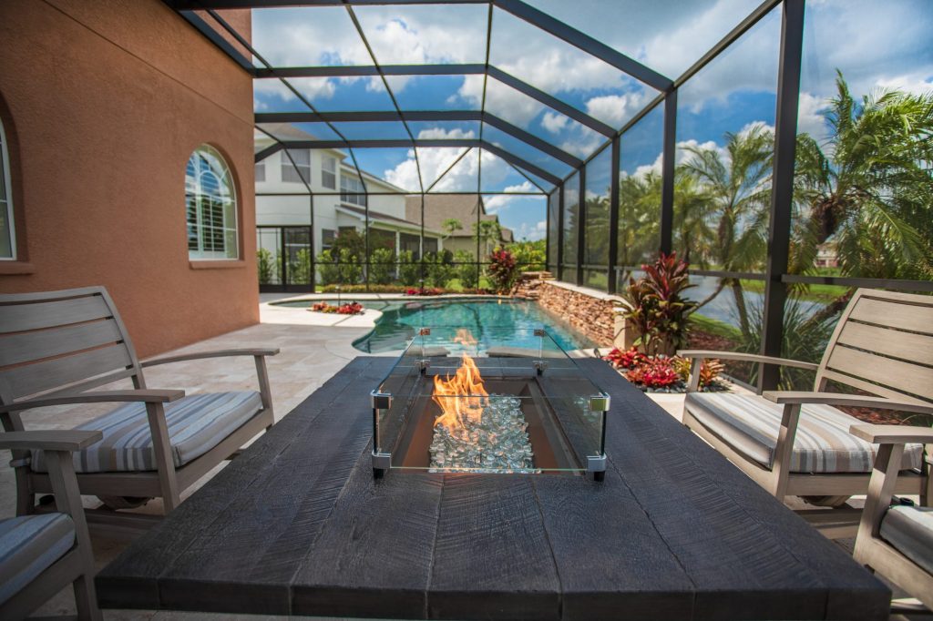 Gas Fire Pit | Tampa, Florida
