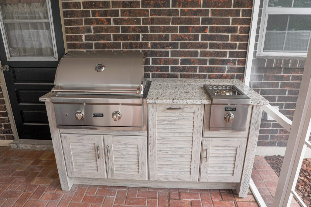 Outdoor Kitchen Island And Cabinets In Tampa Just Grillin Outdoor Living