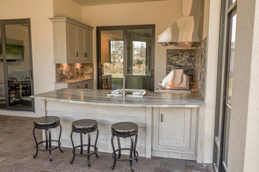 Outdoor Kitchen In Odessa, Florida