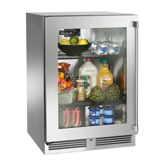 Why Are There No Glass Door Outdoor Refrigerators? 