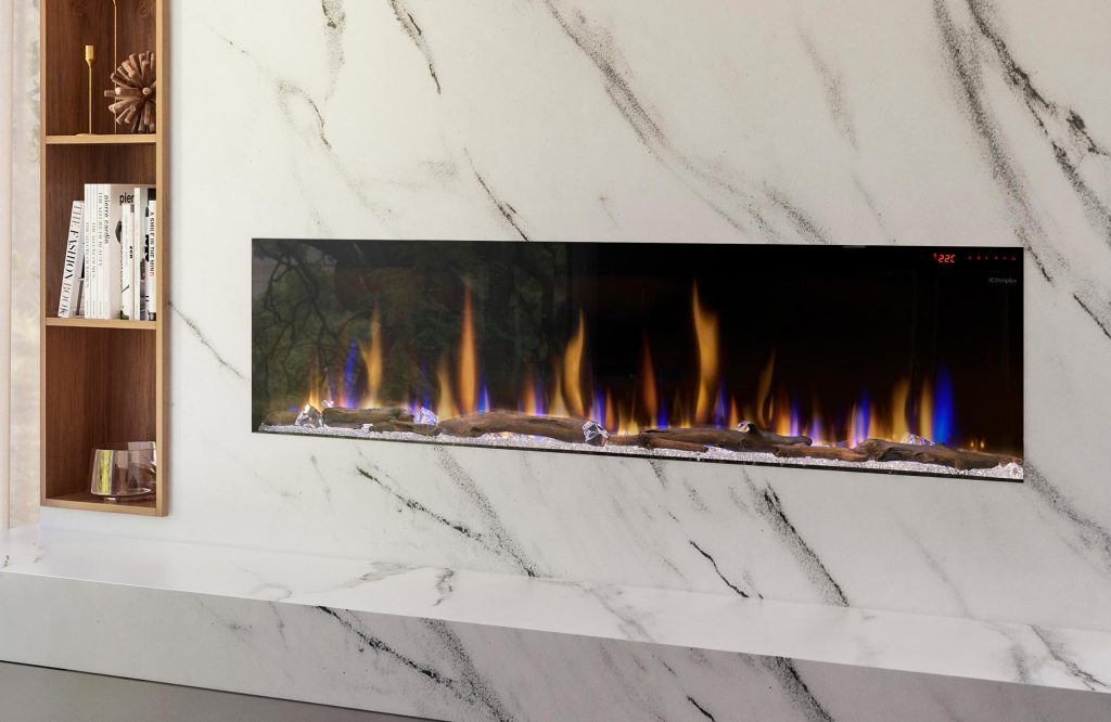 Shop Dimplex Ignite Bold Electric Fireplaces at Just Grillin Outdoor Living in Tampa Florida