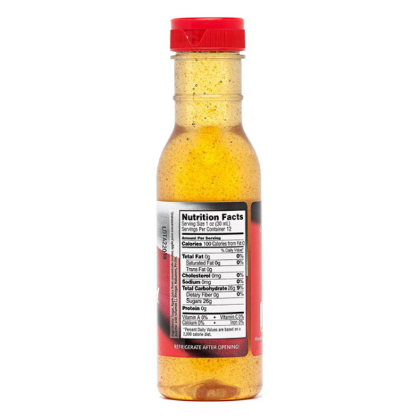 Texas Pepper Jelly Apple Habanero Rib Candy Nutrition Label