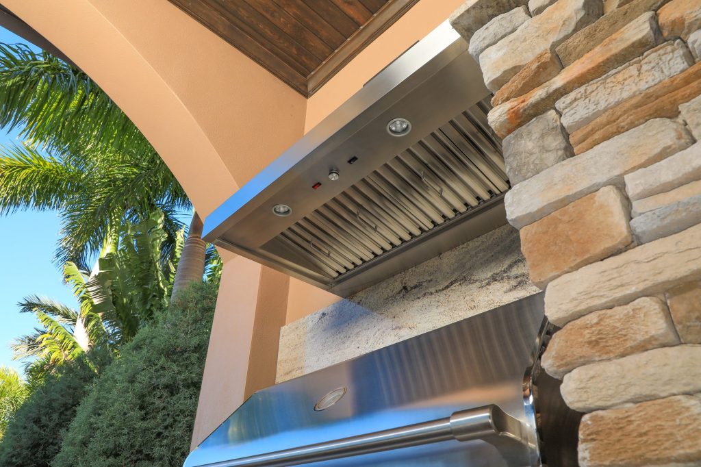 Coyote Outdoor Vent Hood Outdoor Kitchen