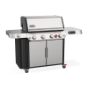 Weber Genesis Premium Smart Grill SPX 435 Gas Grill Left Side View