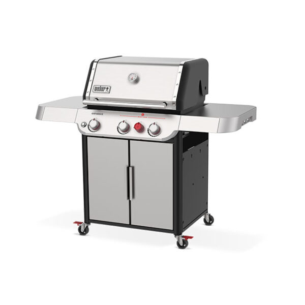 Weber Genesis SP S 325 LP Gas Grill in Stainless Right Side