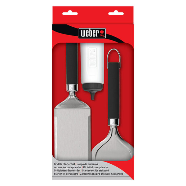 Weber Griddle Starter Set Packaging