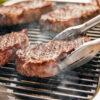 Weber Lumin Electric Grill Steaks