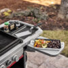 Weber Slate 36 Inch Premium Gas Griddle Extending Side Table