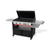 Weber Slate 36 Inch Premium Gas Griddle Extending Side Table Up