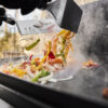Weber Slate 36 Inch Premium Gas Griddle Fajitas Peppers