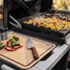 Weber Slate 36 Inch Premium Gas Griddle Side Shelf