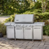 Weber Summit GC38 S Outdoor Kitchen Grill Center on Patio