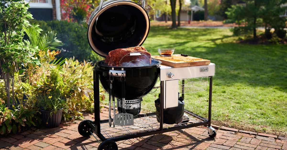Weber Summit Kamado Charcoal Grill Lifestyle