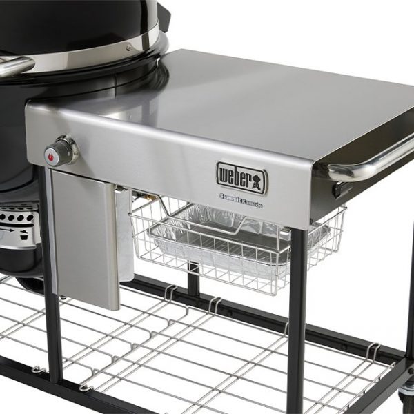 Weber Summit Kamado S6 Charcoal Grill Center Side Table