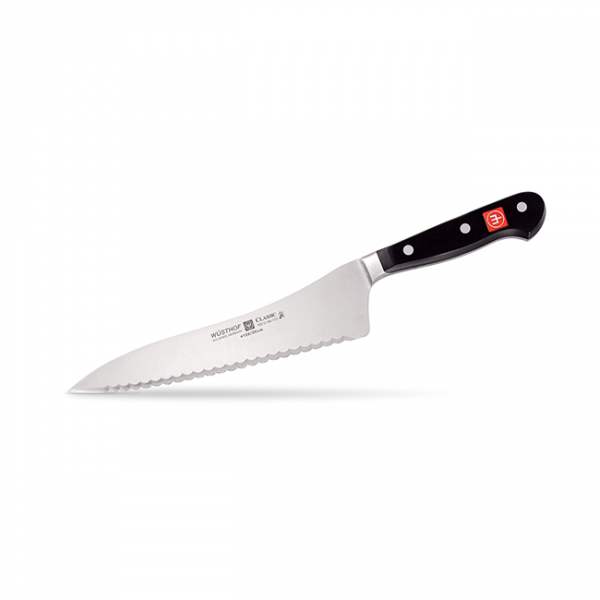 Wusthof Classic 9" Double Serrated Bread Knife Just Grillin Outdoor