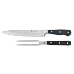 Wusthof Classic Two Piece Carving Set Hollow Edge