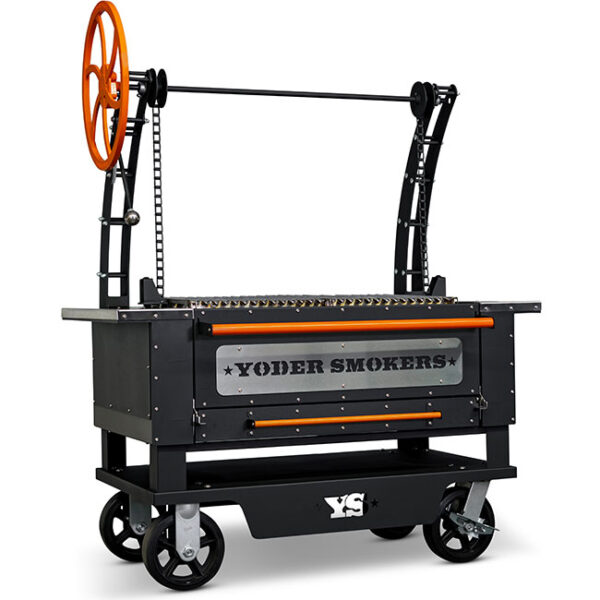 Yoder Smokers 36 Inch El Dorado Santa Maria Grill on Cart