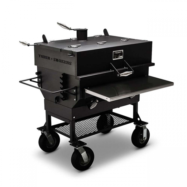 Yoder Smokers Adjustable Flat Top Charcoal Grill 24 x 36 Inch