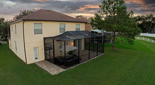 Custom Paver Patio with Screen Enclosure Builder Contractor Tampa Florida WEB