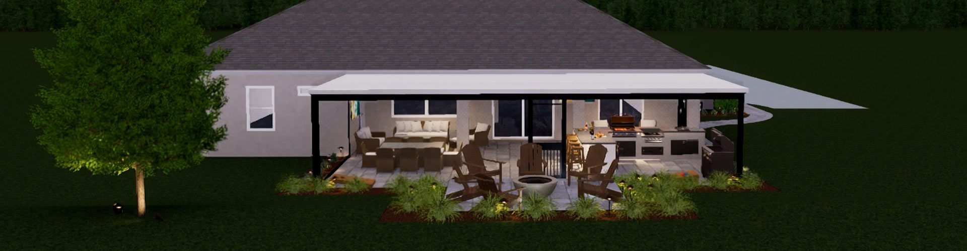 Tampa Outdoor Living 3D Patio Design