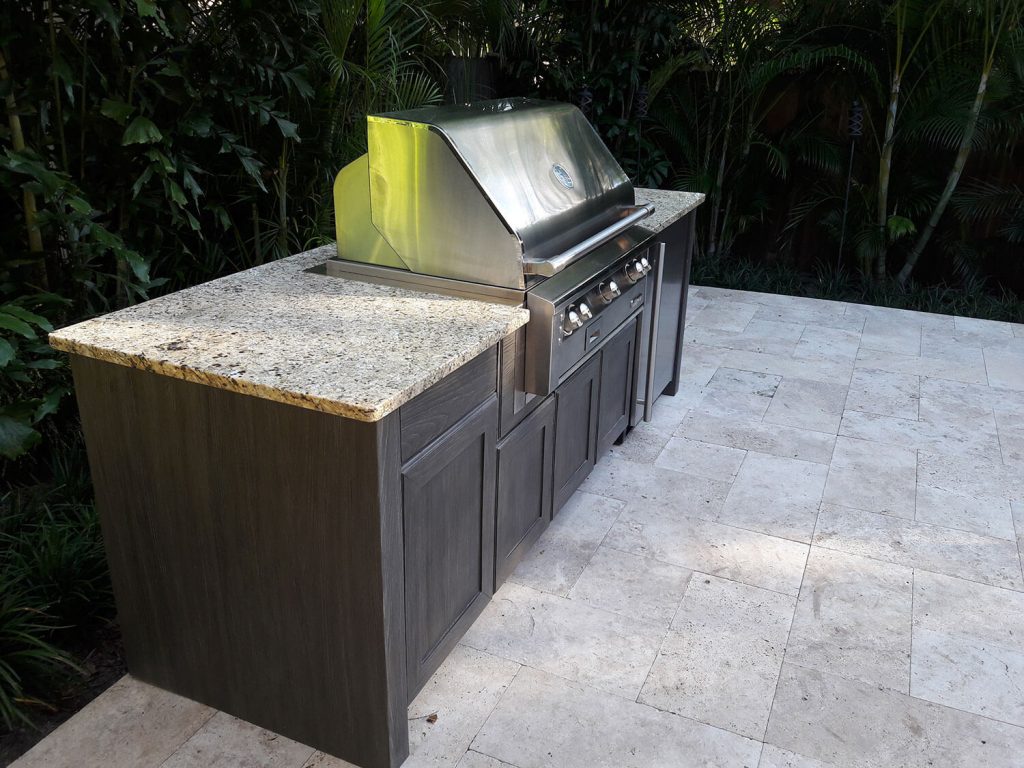 Simple Outdoor Kitchen In South Tampa Just Grillin Outdoor Living